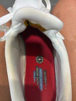 Zapatillas Skechers Blancas Talla 37, poco uso.