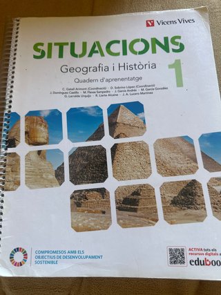 Geografia i història, 1 ESO, Situacions Quadern...