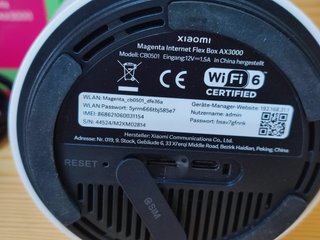 Router Xiaomi AX3000 4G+ CB0501 Wi-Fi 6 LTE Cat 12