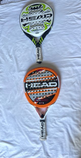 Palas Padel Head Typhoon N2 y Nano Evolution