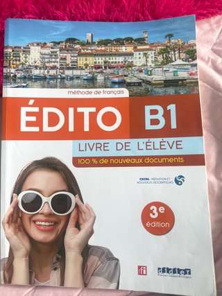 Edito B1 Livre de l'élève