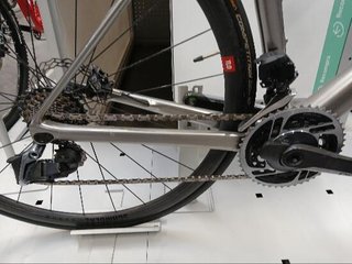 Bicicleta De Rosa Merak (CARBONO) plateada