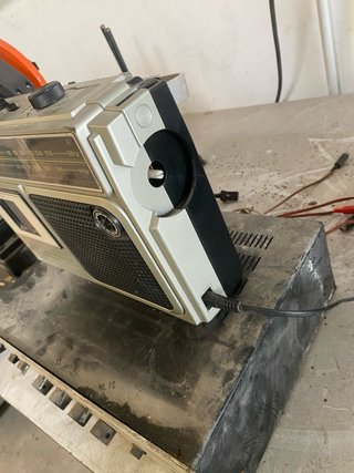 Radio Casete Sanyo M2560-2F Años 70 funciona