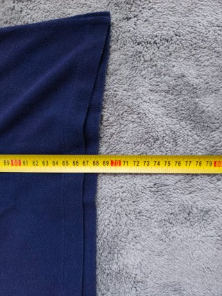 Polo Lacoste Manica Lunga Taglia 4 L Blu Navy