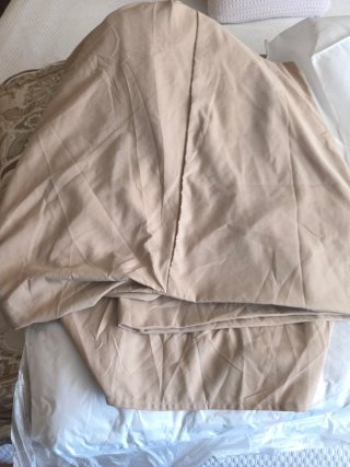Edredón de lujo beige y dorado cama 150