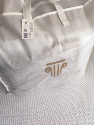 Edredón de lujo beige y dorado cama 150