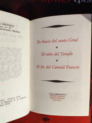 Misterios Históricos del Pasado Libros x 11 a 3 EU