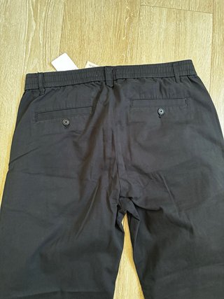 Pantalón chino Mango azul marino Talla 44. Regular