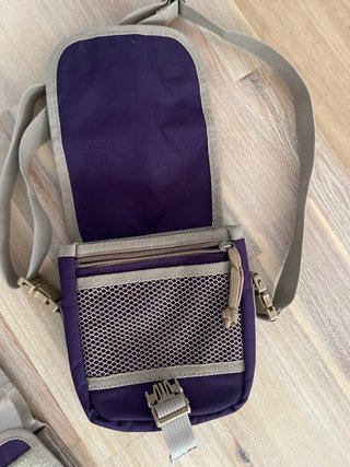 Bolsa Camel Active Morada y Beige
