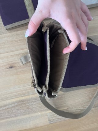 Bolsa Camel Active Morada y Beige