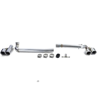 TUBOS DE ESCAPE PARA BMW E90 E91 05-12 PACK M DOBLE AMBOS LADOS