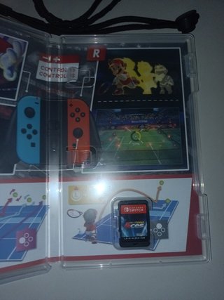Mario Tennis Aces Nintendo Switch + accesorios
