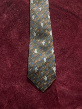Corbata de hombre con rombos