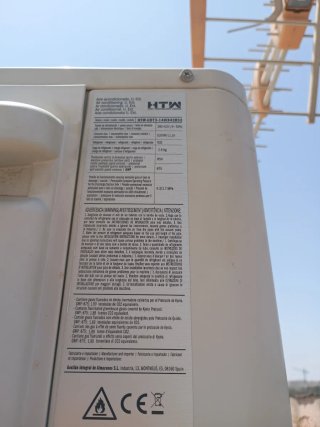 Unidad exterior aire acondicionado HTW 14 kW R32