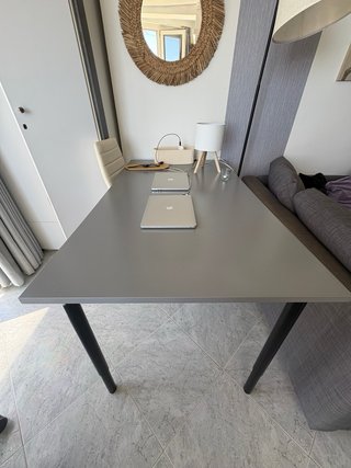 Mesa IKEA RODULF 504.643.04 Gris
