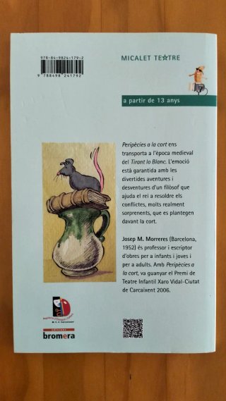 Libro Peripècies a la cort Edicions Bromera