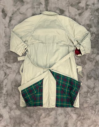 Gabardina Burberry Vintage Hombre Beige