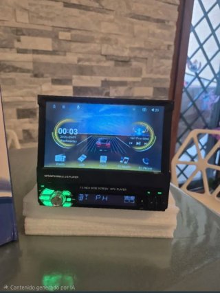 Radio Coche Pantalla Extraíble 7 MP5 1 din