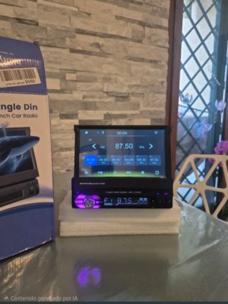 Radio Coche Pantalla Extraíble 7 MP5 1 din