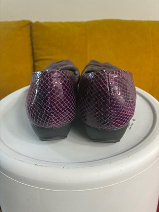 Sandalias Púrpura Piel Talla 36