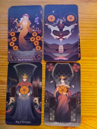 Stars Lighting Up the Night Tarot