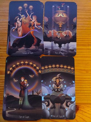 Stars Lighting Up the Night Tarot