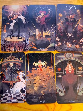 Stars Lighting Up the Night Tarot