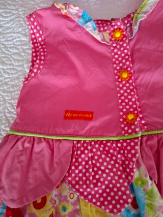 Vestido pan con chocolate