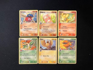 Lotto 19 carte Pokémon italiane Terza Gen