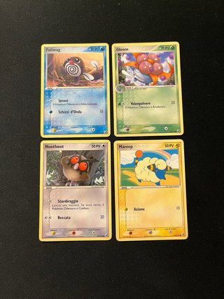 Lotto 19 carte Pokémon italiane Terza Gen