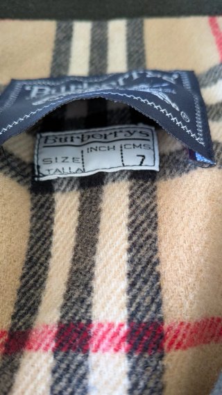 Abrigo Burberrys Vintage Lana Woodhall Original