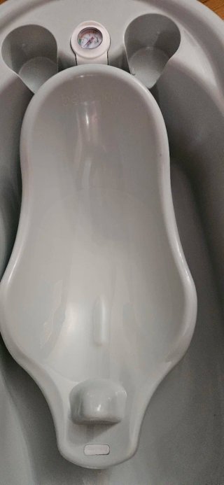 Bañera bebé con termómetro