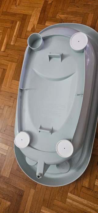 Bañera bebé con termómetro