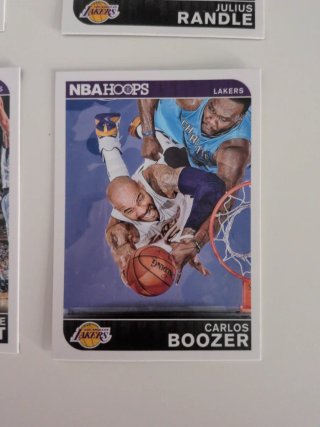 5-Card NBA Hoops Lakers - Kobe Bryant Lot