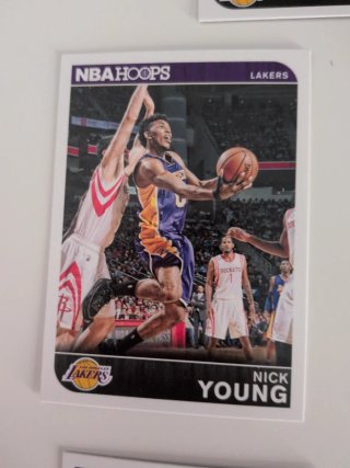 5-Card NBA Hoops Lakers - Kobe Bryant Lot