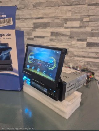 Radio Coche Pantalla Extraíble 7 MP5 1 DIN