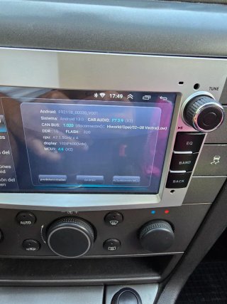 Pantalla Android opel vectra c
