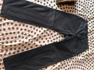 Pantalones vaqueros Lacoste azules y beige