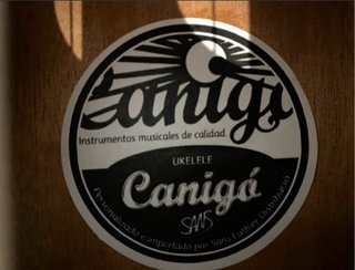 Ukelele soprano Canigó impecable + funda