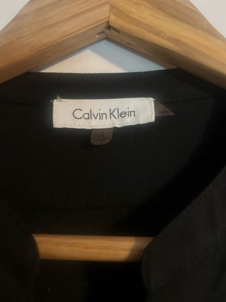 Camisa Calvin Klein Negra Mujer