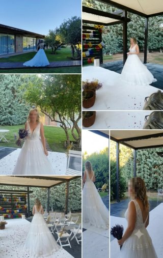 Vestido de Novia Rosa Clara (2022)