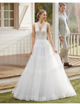 Vestido de Novia Rosa Clara (2022)