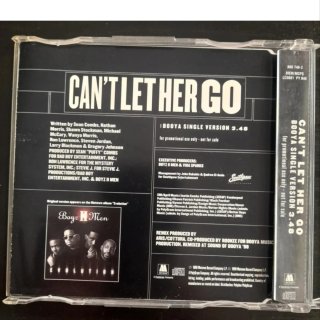 Boyz II Men - Can't Let Her Go CD Promo