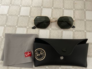Gafas Ray-Ban Octagonales Negro/Dorado