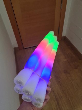 6 Barras LED Espuma