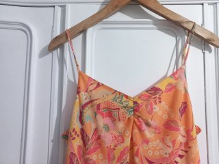 Vestido Lencero Fiesta Vintage (Talla XL / 42)