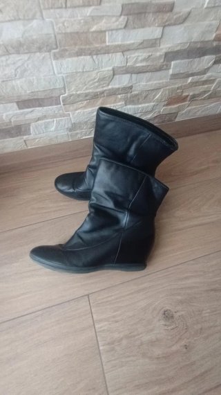 Botines negros Camper cuña interior t41