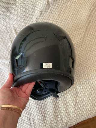 Casco Moto Integral Retro/Streetfighter Negro