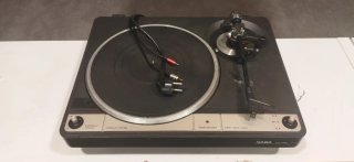 Tocadiscos Elbe Vintage Negro/Plata