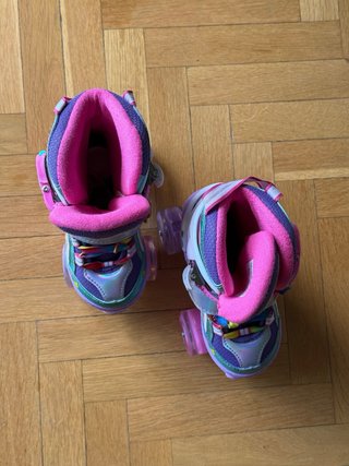 Patines Infantiles Unicornio Morado Pejiijar